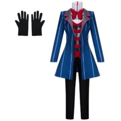 Adult Vox Costume Hazbin TV Demon Hotel Vox Cosplay Outfit Coat Pants And Accessories Full Set For Halloween 15 Adult Vox Costume Hazbin TV Demon Hotel Vox Cosplay Outfit Coat Pants And Accessories Full Set For Halloween -Children Toys Sale Vox Hazbin Hotel Costume 10
