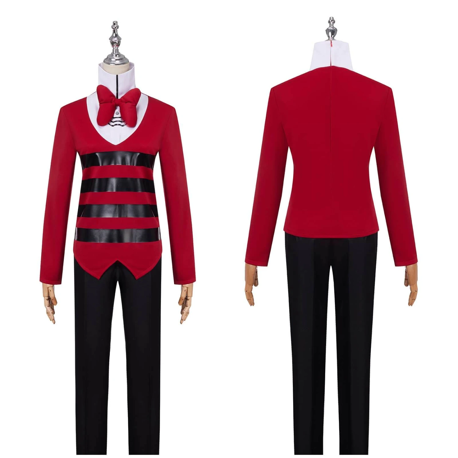 Adult Vox Costume Hazbin TV Demon Hotel Vox Cosplay Outfit Coat Pants And Accessories Full Set For Halloween 3 Adult Vox Costume Hazbin TV Demon Hotel Vox Cosplay Outfit Coat Pants And Accessories Full Set For Halloween - Image 3