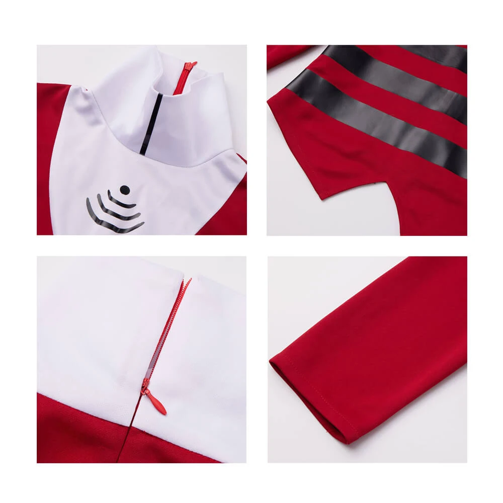 Adult Vox Costume Hazbin TV Demon Hotel Vox Cosplay Outfit Coat Pants And Accessories Full Set For Halloween 5 Adult Vox Costume Hazbin TV Demon Hotel Vox Cosplay Outfit Coat Pants And Accessories Full Set For Halloween - Image 5