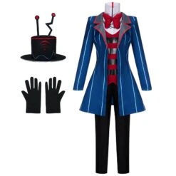 Adult Vox Costume Hazbin TV Demon Hotel Vox Cosplay Outfit Coat Pants And Accessories Full Set For Halloween 17 Adult Vox Costume Hazbin TV Demon Hotel Vox Cosplay Outfit Coat Pants And Accessories Full Set For Halloween -Children Toys Sale Vox Hazbin Hotel Costume 9