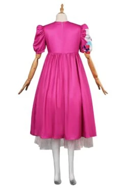 Weird Doll Dress Kate McKinnon Hot Pink Cosplay Costume Halloween Outfit For Kids Adults -Children Toys Sale Weird barbie Kate Mckinnon dress 2