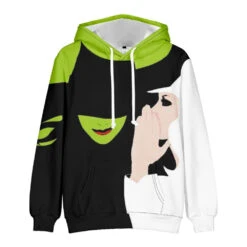 Unisex Wicked Hoodie Women Men The Witch Hooded Green Sweatshirt For Halloween Party -Children Toys Sale Wicked Hoodie Elphaba hoodie 2
