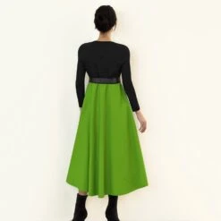 Adult Elphaba Costume Women Wicked West Outfit With Plus Size For Halloween Cosplay -Children Toys Sale Wicked cosplay dress Witch Elphaba costume 2