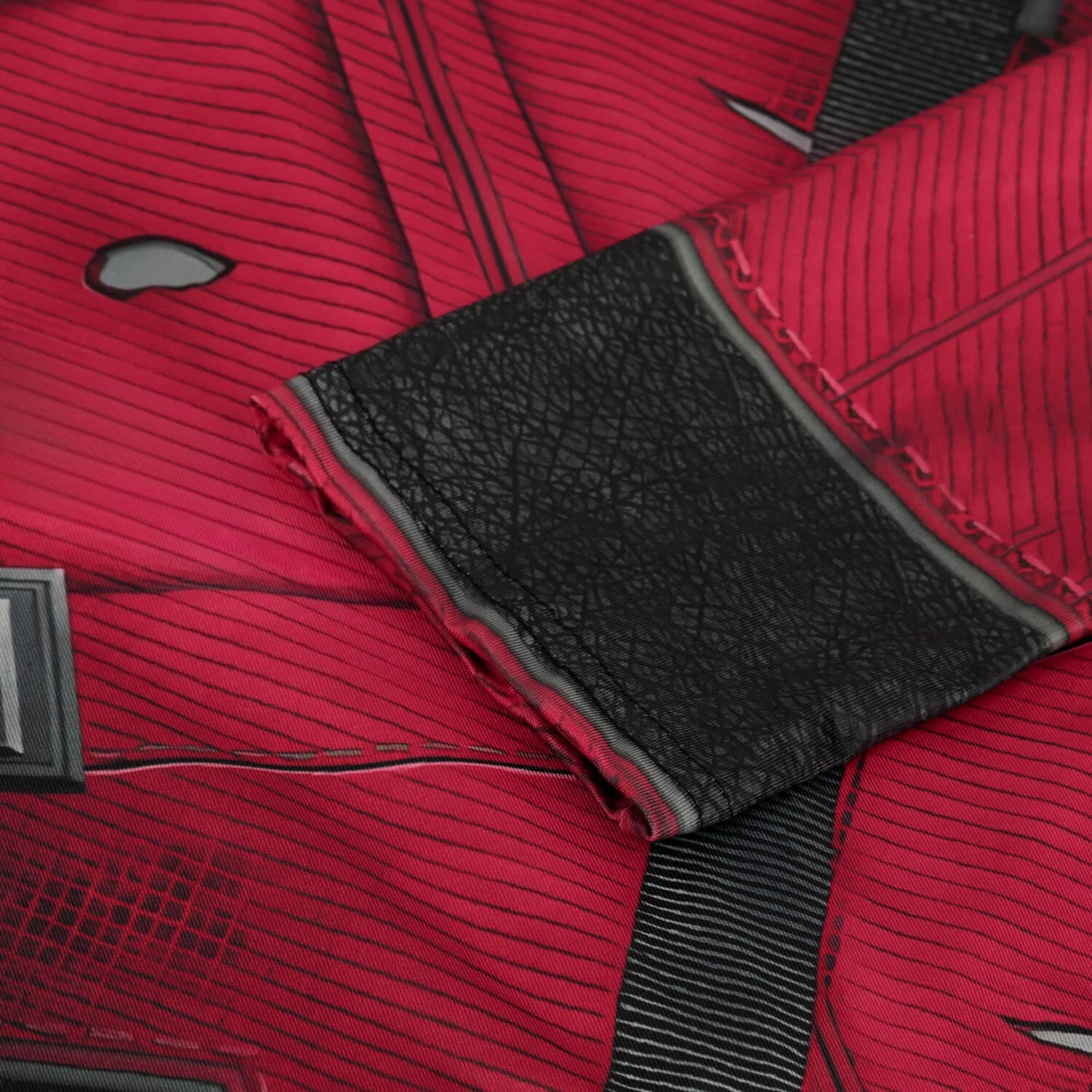 Lady Deady Pool Costume Women Sexy Long Sleeve Bodysuit Halloween Cosplay Outfit 4 Lady Deady Pool Costume Women Sexy Long Sleeve Bodysuit Halloween Cosplay Outfit - Image 4