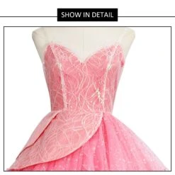 Wicked Movie Glinda Deluxe Cosplay Dress Pink Sequis Women Glinda The Good Witch Costume -Children Toys Sale Women Deluxe Wicked Glinda Dress 10