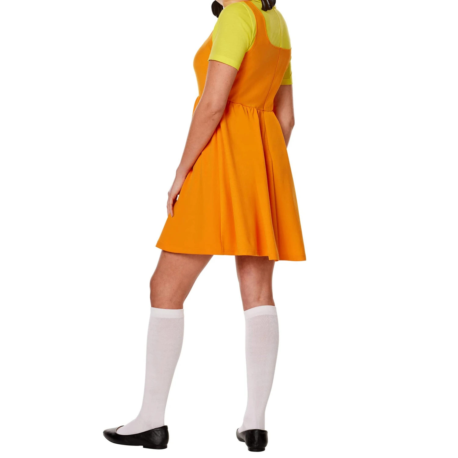 Young-hee The Doll Costume Red Light Green Light Robot Cosplay Dress And Mask 4 Young-hee The Doll Costume Red Light Green Light Robot Cosplay Dress And Mask - Image 4