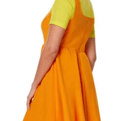 Young-hee The Doll Costume Red Light Green Light Robot Cosplay Dress And Mask 16 Young-hee The Doll Costume Red Light Green Light Robot Cosplay Dress And Mask -Children Toys Sale Young hee The Doll Dress Costume 4