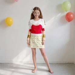 Girls Nova Costume White Daywalker Vampire Dress And Bag Zombie Outfit For Cosplay Party -Children Toys Sale Zombies 4 Nova Costume for Child 2