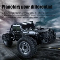 38KM/H Fast RC Truck 4WD Full-scale Off-road Jeep 1/16 All Terrain Climbing Vehicle -Children Toys Sale actual color coupe blue 07