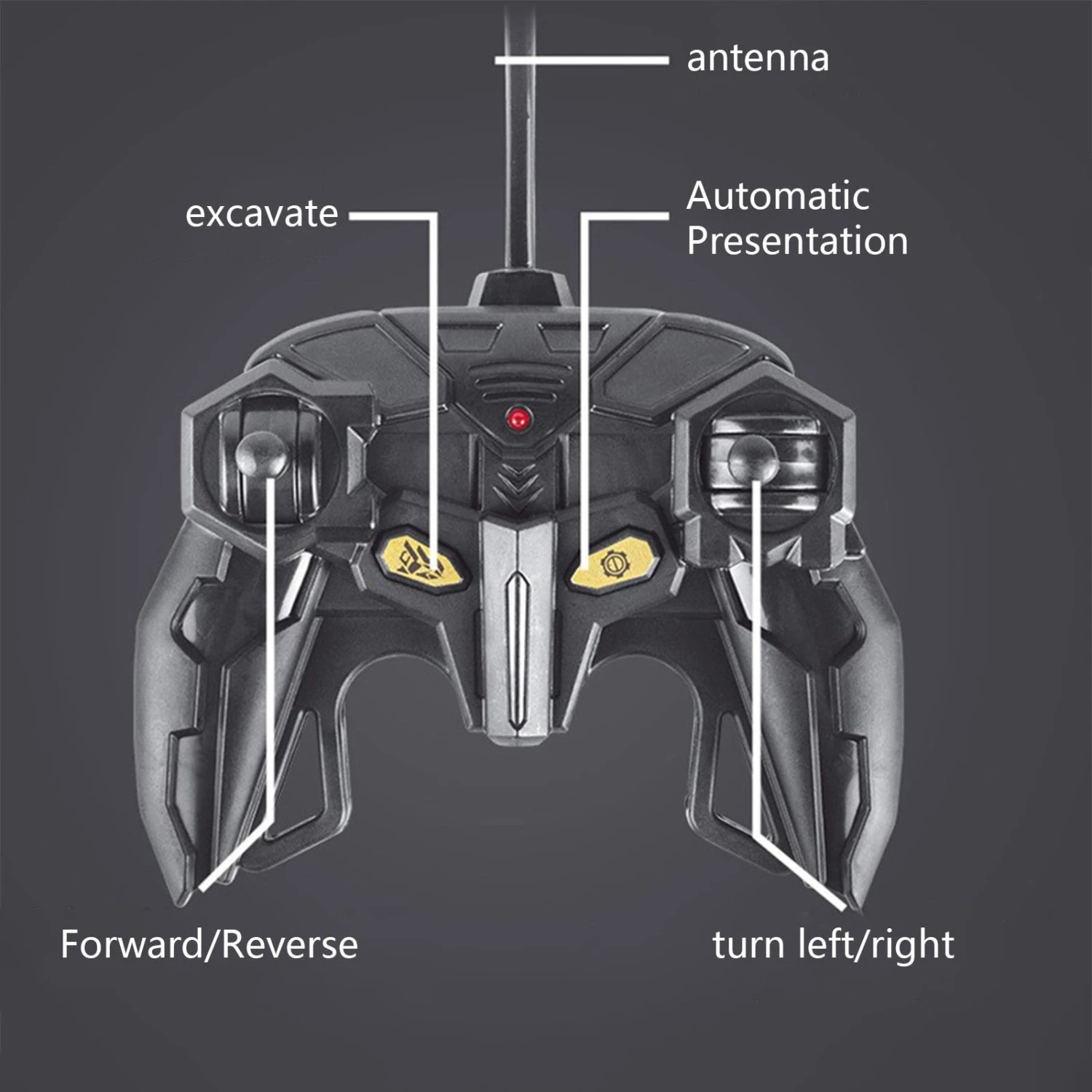 2.4G RC Excavator 1/20 Alloy RC Engineering Vehicles 6 Channels Excavator For Kids 7 2.4G RC Excavator 1/20 Alloy RC Engineering Vehicles 6 Channels Excavator For Kids - Image 7