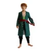 Roronoa Cosplay Costume Kids Adults Green Kimono For Cosplay Party
