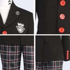 Akira Kurusu Costume Full Set Persona 5 Joker Kasumi Wig Outfit For Women And Men -Children Toys Sale akirakurusuoutfit 1