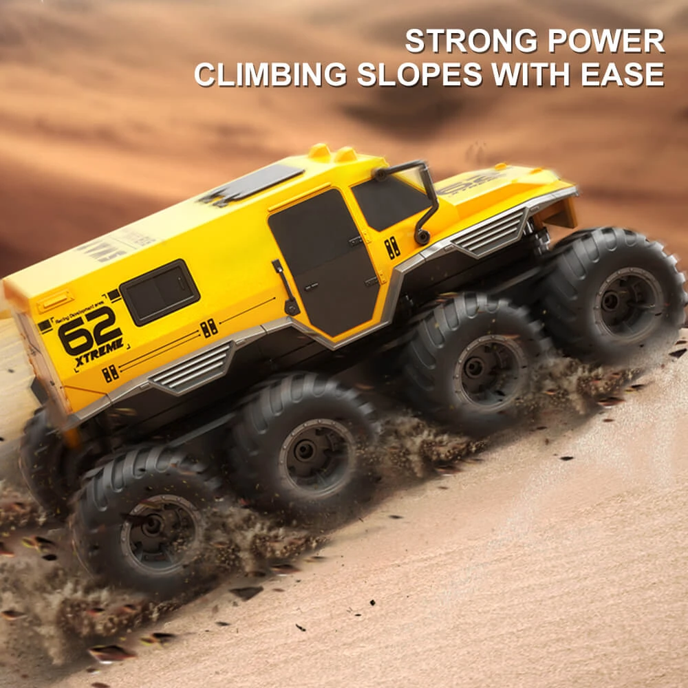 1/12Amphibious RC Car 8WD Off-Road Waterproof RC Truck Boys All Terrain Remote Control Car RC Toys 4 1/12Amphibious RC Car 8WD Off-Road Waterproof RC Truck Boys All Terrain Remote Control Car RC Toys - Image 4