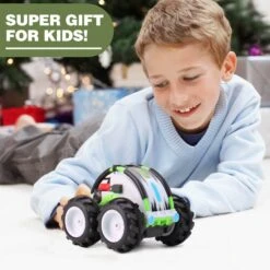 4WD Double Sided 360° Flip And Spin Stunt Amphibious Remote Control Racing Drift Car -Children Toys Sale amphibiousremotecontrolcar 3