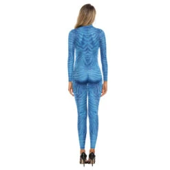 Neytiri And Jake Sully Costume Halloween Cosplay Jumpsuit The Way Of Water Women Men Halloween Costume -Children Toys Sale avatar cosplay costume 3