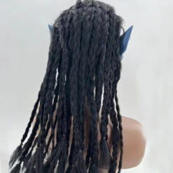 Neytiri And Jake Sully Helmet Latex Mask With Wig Halloween Men/ Women Cosplay Prop -Children Toys Sale avatar neytiri mask 2