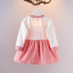 Little Girl Bunny Dress Kids Long Sleeve Easter Costume Cut Baby 1st Easter Outfit -Children Toys Sale baby girl bunny dress 3