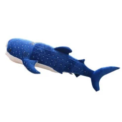 Super Large Blue Shark Plush Toys Stuffed Whale Animals Doll Lovely Children Baby Birthday Gift -Children Toys Sale baby shark plush toy 4