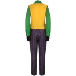 Women Joker Costume Striped Purple Uniform Party Outfit Femal Joker Halloween Suit -Children Toys Sale batman femal joker costume 4
