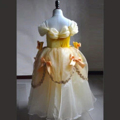 Princess Belle Dress Halloween Costume Party Ball Gown Dress 18 Princess Belle Dress Halloween Costume Party Ball Gown Dress -Children Toys Sale belledress 9