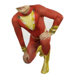 Kids Teens Shazam Costume Black Addam Unisex Bodysuit For Cosplay -Children Toys Sale black adam shazam costume 3