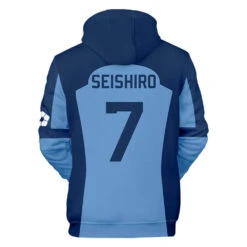 Teens Adult Blue Lock Hoodie Isagi Yoichi Plus Size Pullover Sweatshirt No.11 Sport Uniform -Children Toys Sale blue lock adult hoodie 18