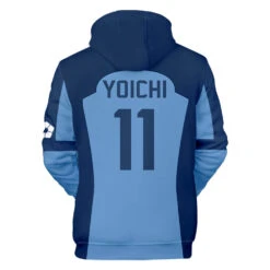 Teens Adult Blue Lock Hoodie Isagi Yoichi Plus Size Pullover Sweatshirt No.11 Sport Uniform -Children Toys Sale blue lock adult hoodie 4