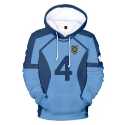Teens Adult Blue Lock Hoodie Isagi Yoichi Plus Size Pullover Sweatshirt No.11 Sport Uniform -Children Toys Sale blue lock adult hoodie 6