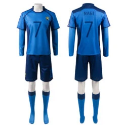 Adult Blue Isagi Football Jersey Isagi Yoichi Bachira Uniform Full Set Football Team Sportswear -Children Toys Sale blue lock jersey 2