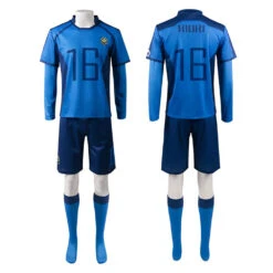 Adult Blue Isagi Football Jersey Isagi Yoichi Bachira Uniform Full Set Football Team Sportswear -Children Toys Sale blue lock jersey 3
