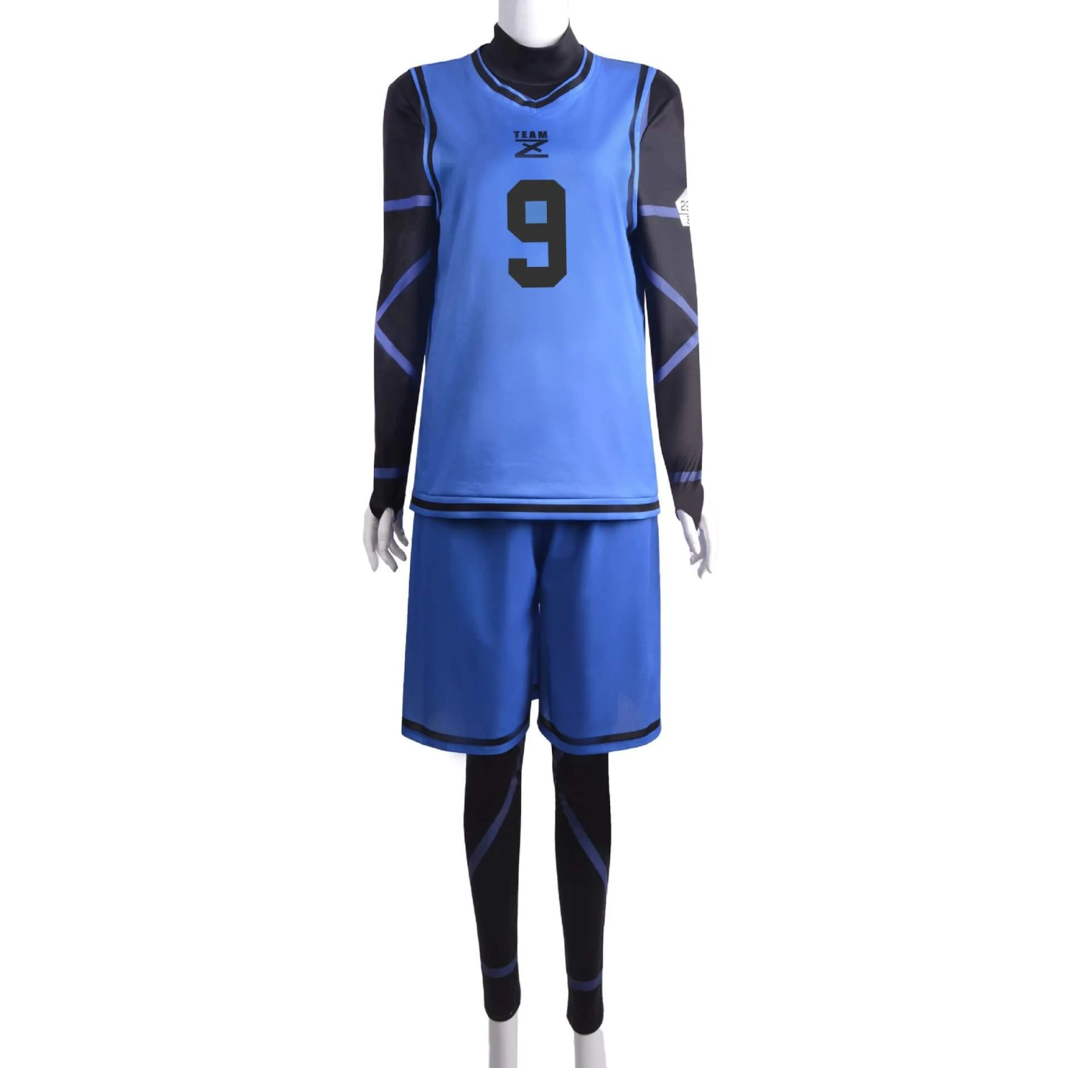 Blue Lock Jersey & Shorts Football Training Uniform Optional Isagi Yoichi #11 Soccer Uniforms Blue Lock Cosplay Costume 6 Blue Lock Jersey & Shorts Football Training Uniform Optional Isagi Yoichi #11 Soccer Uniforms Blue Lock Cosplay Costume - Image 6