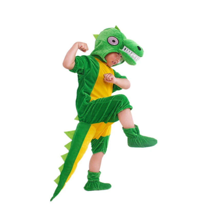 Kids Dinosaur Cosplay Outfit Jurassic World Dino Costume Dragon Fancy Dress For Toddler Kids 4 Kids Dinosaur Cosplay Outfit Jurassic World Dino Costume Dragon Fancy Dress For Toddler Kids - Image 4