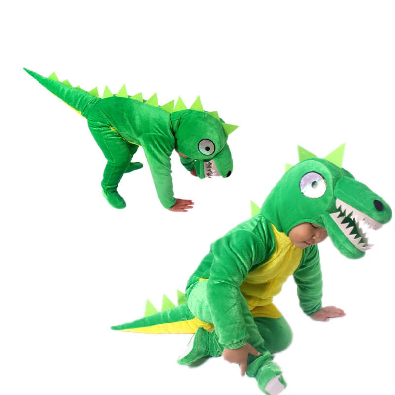 Kids Dinosaur Cosplay Outfit Jurassic World Dino Costume Dragon Fancy Dress For Toddler Kids 2 Kids Dinosaur Cosplay Outfit Jurassic World Dino Costume Dragon Fancy Dress For Toddler Kids - Image 2