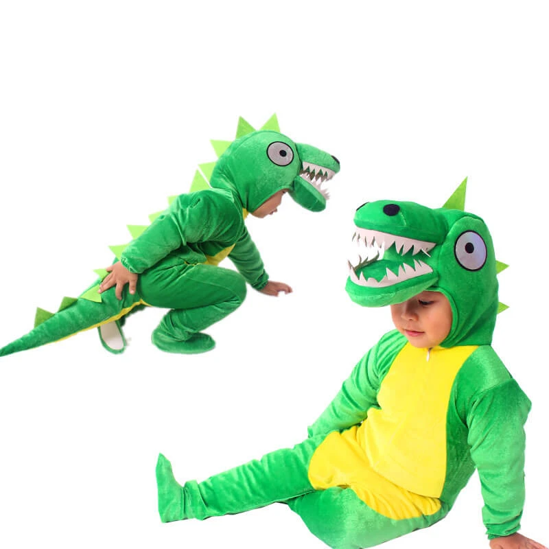 Kids Dinosaur Cosplay Outfit Jurassic World Dino Costume Dragon Fancy Dress For Toddler Kids 1 Kids Dinosaur Cosplay Outfit Jurassic World Dino Costume Dragon Fancy Dress For Toddler Kids