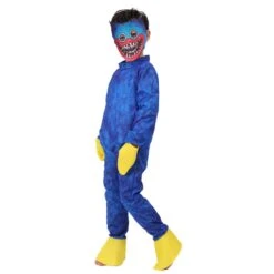 Kids Hagi Wagi Costume Kissy Missy And Hugggie Wuggie Outfits Horror Game Cosplay Jumpsuit With Mask And Gloves Full Set -Children Toys Sale boys girls poppy playtime cosplay costume 10