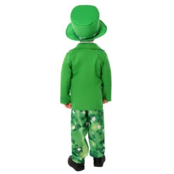 Boys Saint Patricks Day Outift Leprechaun Tops Pants Hat And Bow Knot Full Set For St Paddy Day -Children Toys Sale boys saint patrick day costume 1