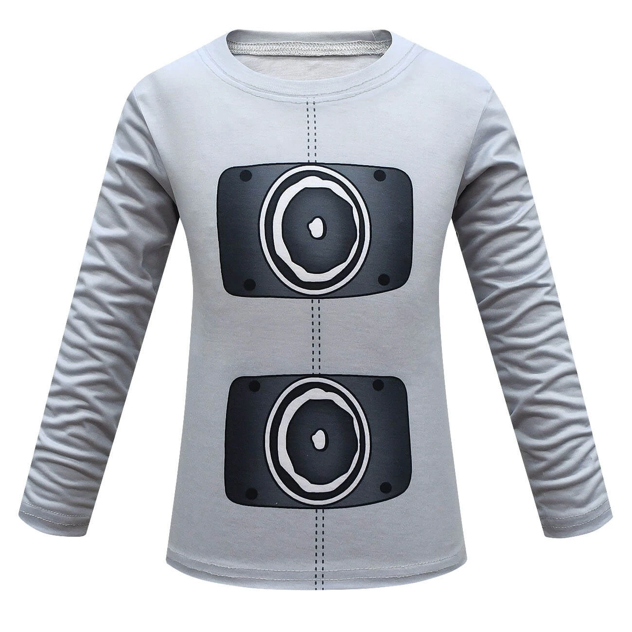 Kids Television Man Costume Jumpsuit With Mask Outfit For Dress Up Party 11 Kids Television Man Costume Jumpsuit With Mask Outfit For Dress Up Party - Image 11