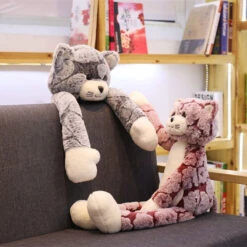 Kid Cat Plush Toys Cute Stuffed Animals Soft Fluffy Cat Dolls With Long Legs For Birthday Gift 10 Kid Cat Plush Toys Cute Stuffed Animals Soft Fluffy Cat Dolls With Long Legs For Birthday Gift -Children Toys Sale cats plush toy 5
