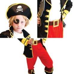 Kids Boys Pirate Halloween Cosplay Costumes 14 Kids Boys Pirate Halloween Cosplay Costumes -Children Toys Sale childrens pirate outfit boy 3