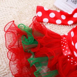 Baby Girls Christmas Red Dress Kids Toddlers Tulle Costume Santa Dress Outfits -Children Toys Sale christmas red dress 10