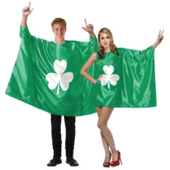 Leprechaun Costume Couples St Patricks Day Outfit Irish Carnival Costume For Adult -Children Toys Sale couples st patricks day outfit 4
