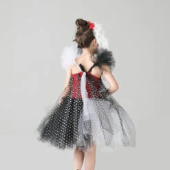 Kids Spots Tutu Dress With Headband For Girls Halloween Cosplay -Children Toys Sale cruella de vil costume dalmatians outfit 1 3e23075b 99fd 45f8 860c 255bd392bb1b