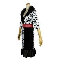 Halloween Cosplay Black And White Dress For Women -Children Toys Sale cruella devil costume 2