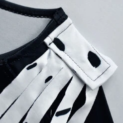 Girls White/ Black Tassel Dress Halloween Costume For Cosplay 12 Girls White/ Black Tassel Dress Halloween Costume For Cosplay -Children Toys Sale cruella dress girls halloween cosplay 1