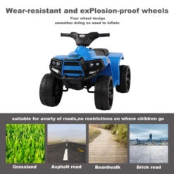 6V Kids Ride-on ATV Car 4 Wheels Battery Powered Ride-On Toy With Light For Children -Children Toys Sale d3e03ac9 5639 4aa7 93a9 846d5e0f0d8a 1.45a75410729e20adae4266521ea8c89a