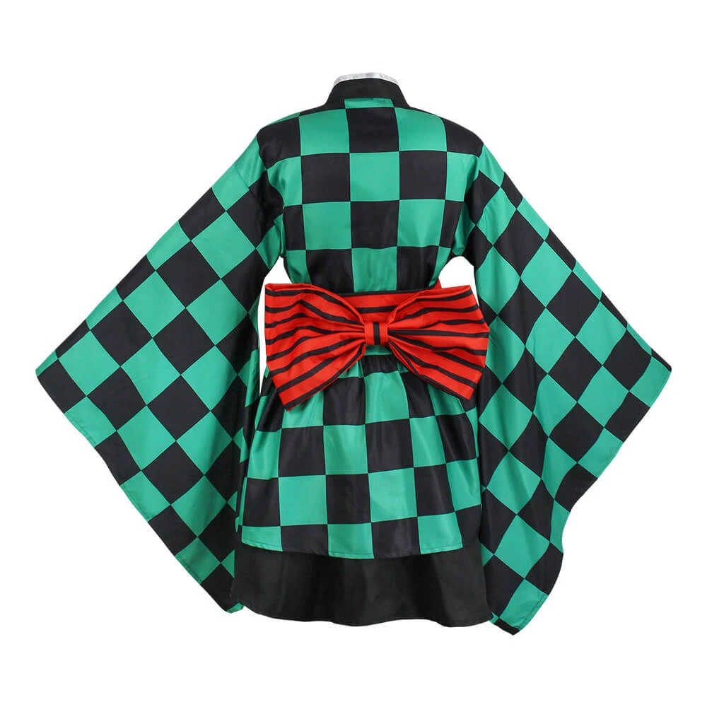 Adult Tanjiro Cosplay Full Set Zenitsu Rengoku Kyoujurou Kimono Suit Halloween Costume 6 Adult Tanjiro Cosplay Full Set Zenitsu Rengoku Kyoujurou Kimono Suit Halloween Costume - Image 6