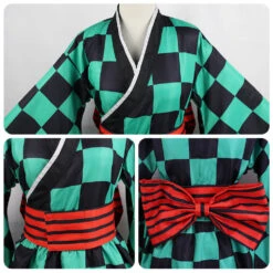 Adult Tanjiro Cosplay Full Set Zenitsu Rengoku Kyoujurou Kimono Suit Halloween Costume 18 Adult Tanjiro Cosplay Full Set Zenitsu Rengoku Kyoujurou Kimono Suit Halloween Costume -Children Toys Sale demon slayer cosplay costume 3