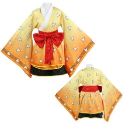 Adult Tanjiro Cosplay Full Set Zenitsu Rengoku Kyoujurou Kimono Suit Halloween Costume 19 Adult Tanjiro Cosplay Full Set Zenitsu Rengoku Kyoujurou Kimono Suit Halloween Costume -Children Toys Sale demon slayer cosplay costume 9