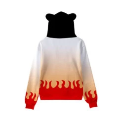 Kids Tanjiro Hoodie Nezuko Sweatshirt With Cat Ears Shinobu Kyojuro Kanao Zenitsu Giyu Costume For Boys And Girls -Children Toys Sale demon slayer costume cat ear hoodie 1