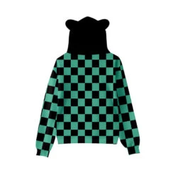 Kids Tanjiro Hoodie Nezuko Sweatshirt With Cat Ears Shinobu Kyojuro Kanao Zenitsu Giyu Costume For Boys And Girls -Children Toys Sale demon slayer costume cat ear hoodie 10